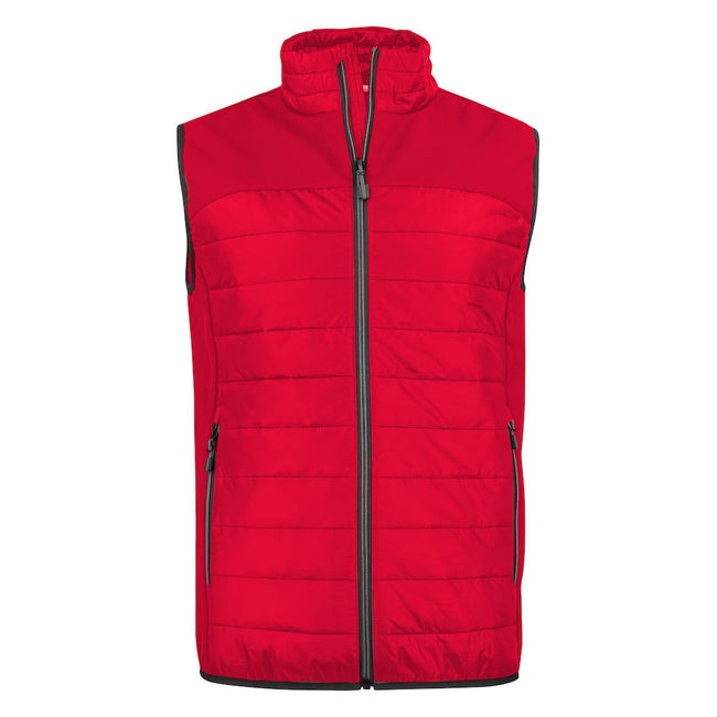 Red - Front - Printer Mens Expedition Vest
