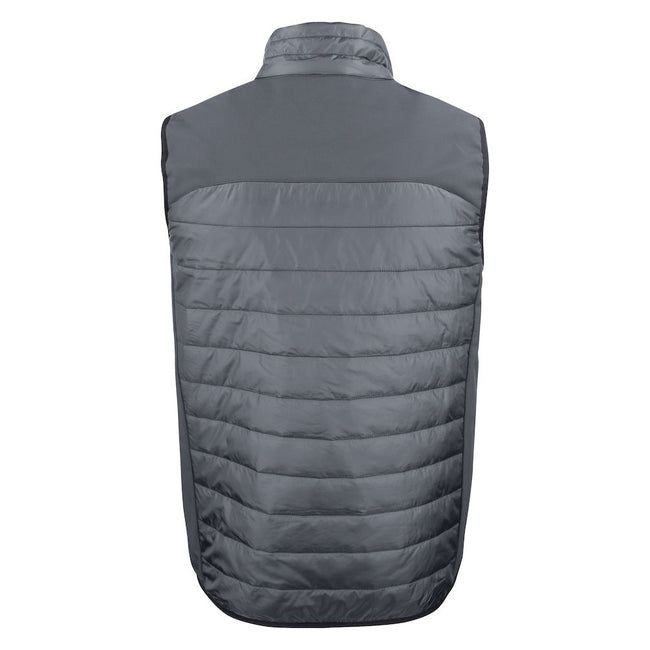 Steel Grey - Back - Printer Mens Expedition Vest
