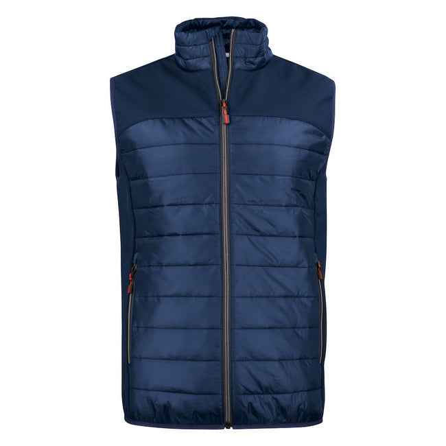 Navy - Front - Printer Mens Expedition Vest