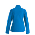 Ocean Blue - Back - Printer Womens-Ladies Trial Soft Shell Jacket