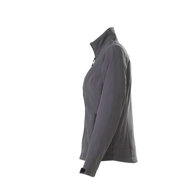 Steel Grey - Lifestyle - Printer Womens-Ladies Trial Soft Shell Jacket