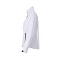 White - Lifestyle - Printer Womens-Ladies Trial Soft Shell Jacket