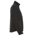 Black - Side - Printer Womens-Ladies Trial Soft Shell Jacket
