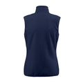 Navy - Back - Printer RED Womens-Ladies Sideflip Body Warmer