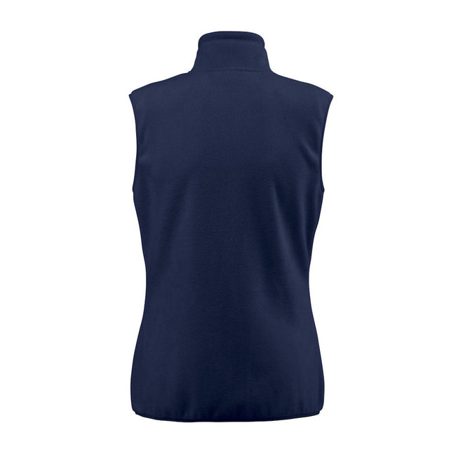 Navy - Back - Printer RED Womens-Ladies Sideflip Body Warmer