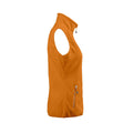 Orange - Side - Printer RED Womens-Ladies Sideflip Body Warmer