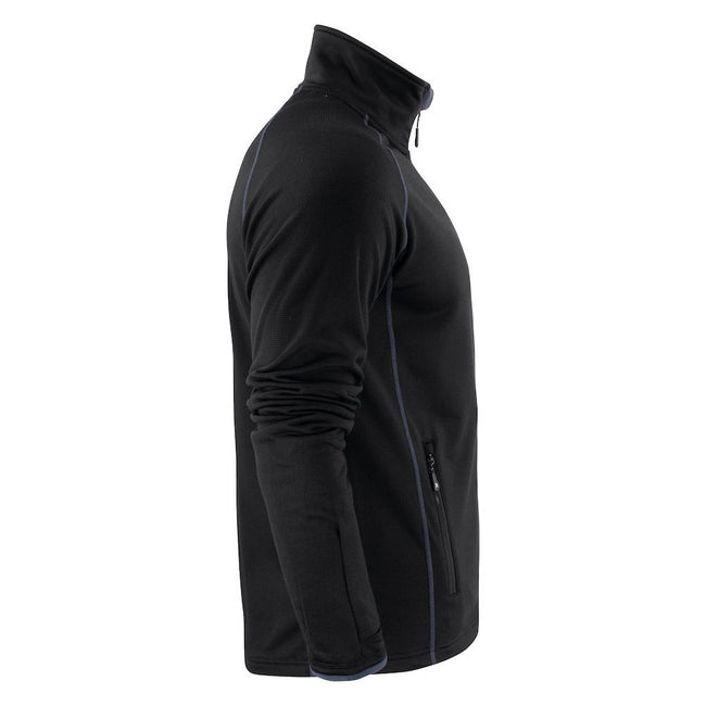 Black - Side - James Harvest Mens Miles Jacket