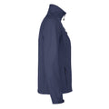 Navy - Side - Printer RED Womens-Ladies Vert Soft Shell Jacket