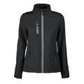 Black - Front - Printer RED Womens-Ladies Vert Soft Shell Jacket