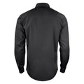 Black - Back - Printer Mens Point Formal Shirt