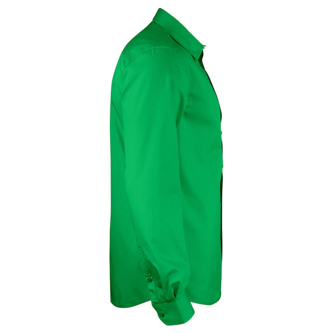 Fresh Green - Side - Printer Mens Point Formal Shirt