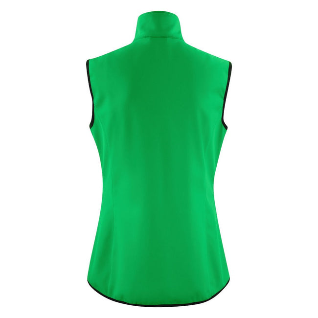 Fresh Green - Back - Printer Womens-Ladies Trial Softshell Vest