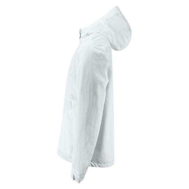 White - Side - Printer Mens Hiker Jacket