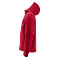 Red - Side - Printer Mens Hiker Jacket