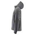 Steel Grey - Side - Printer Mens Hiker Jacket