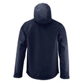 Navy - Back - Printer Mens Hiker Jacket