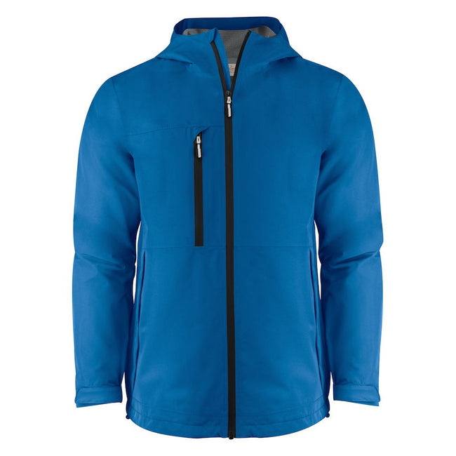 Ocean Blue - Front - Printer Mens Hiker Jacket