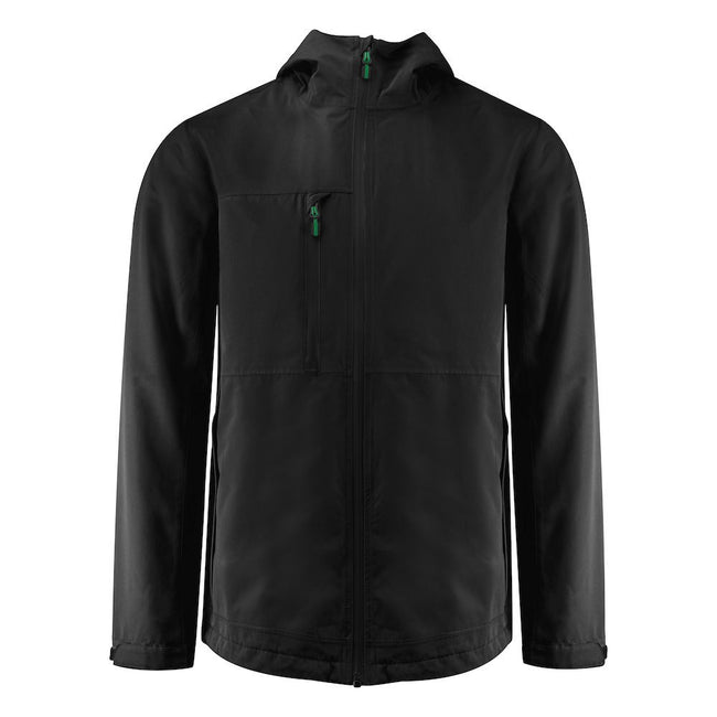 Black - Front - Printer Mens Hiker Jacket