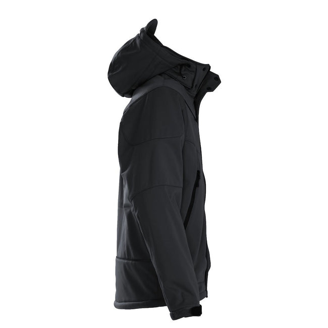 Black - Side - Printer Mens Skeleton Jacket