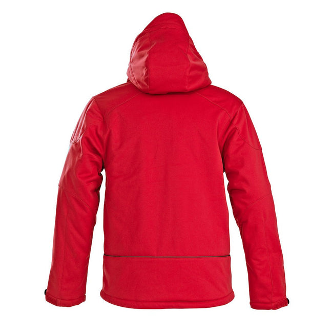 Red - Back - Printer Mens Skeleton Jacket