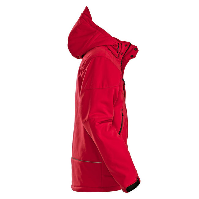 Red - Side - Printer Mens Skeleton Jacket