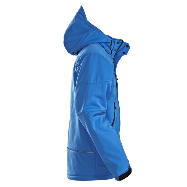 Ocean Blue - Side - Printer Mens Skeleton Jacket
