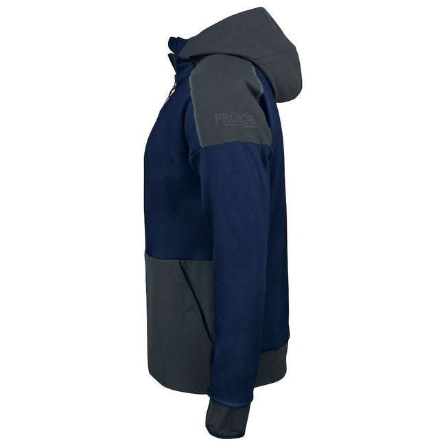 Navy - Lifestyle - Projob Mens Hooded Jacket