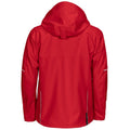 Red - Back - Projob Mens Functional Jacket