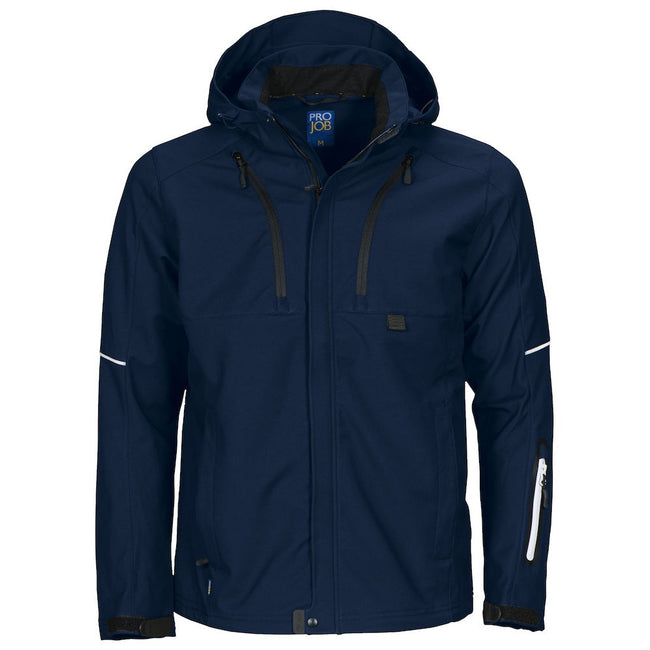 Navy - Front - Projob Mens Functional Jacket