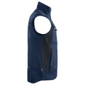 Navy - Side - Projob Mens Body Warmer