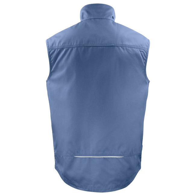 Sky Blue - Back - Projob Mens Body Warmer