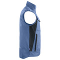 Sky Blue - Side - Projob Mens Body Warmer
