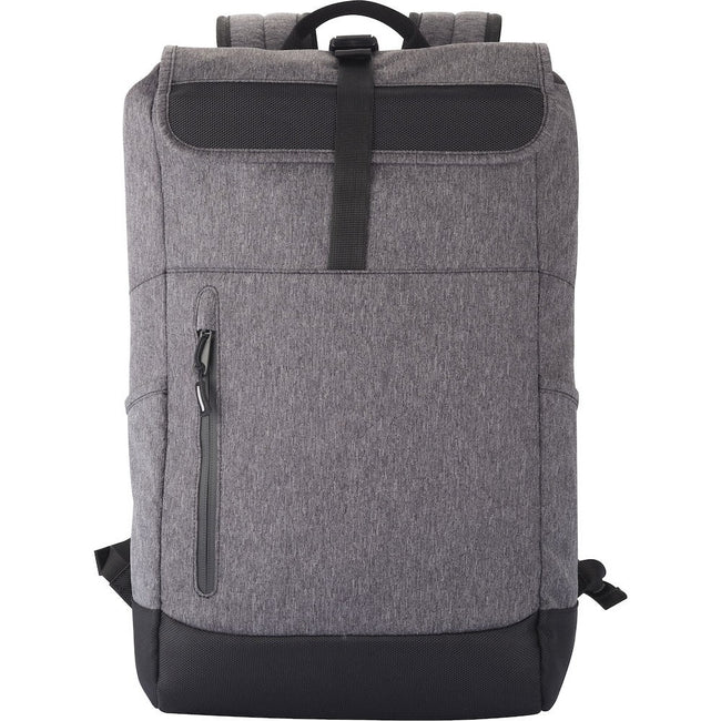 Anthracite Melange - Front - Clique Melange Roll Up Knapsack