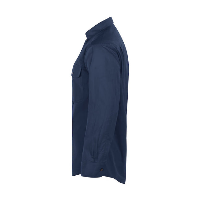 Navy - Lifestyle - Projob Mens Formal Shirt