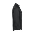 Black - Side - Projob Mens Formal Shirt