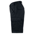 Black - Lifestyle - Projob Mens Plain Cargo Shorts