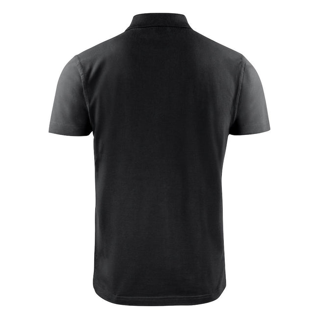 Black - Back - Printer Mens Surf Light RSX Polo Shirt