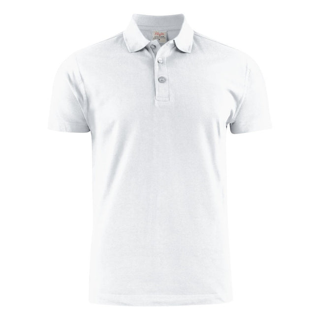 White - Front - Printer Mens Surf Light RSX Polo Shirt