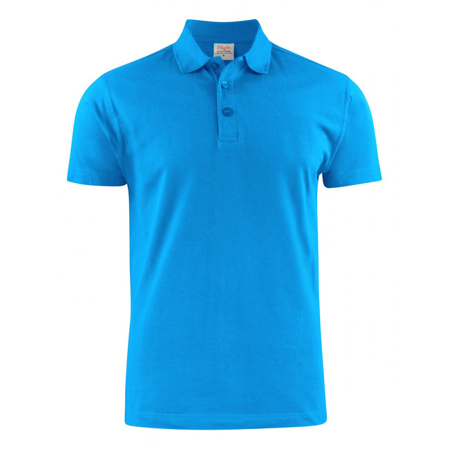 Ocean Blue - Front - Printer Mens Surf Light RSX Polo Shirt