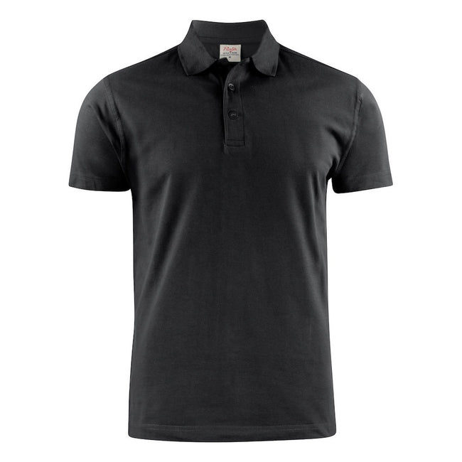 Black - Front - Printer Mens Surf Light RSX Polo Shirt