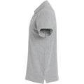 Gray - Lifestyle - Clique Mens Basic Melange Polo Shirt