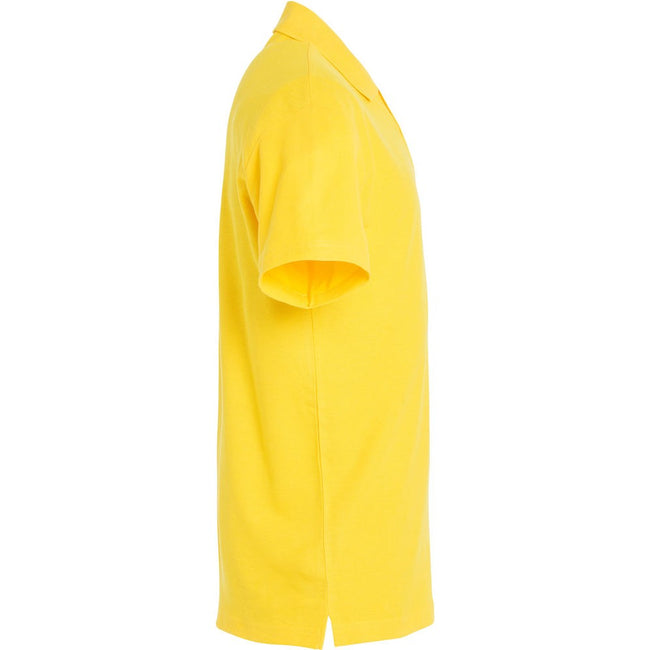 Lemon - Side - Clique Mens Basic Polo Shirt