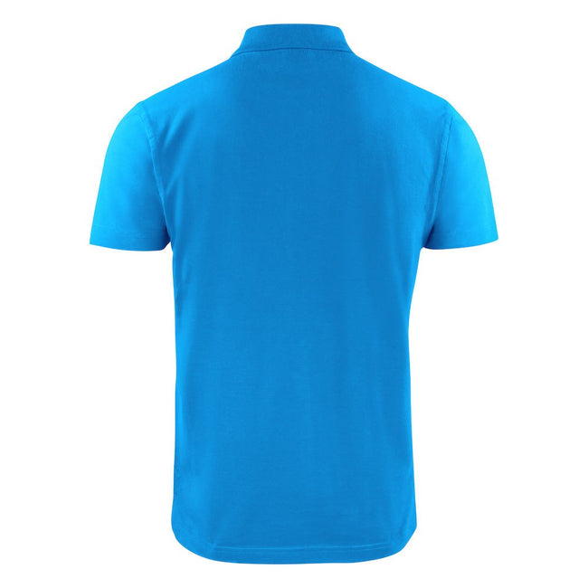 Ocean Blue - Back - Printer Mens Surf RSX Polo Shirt