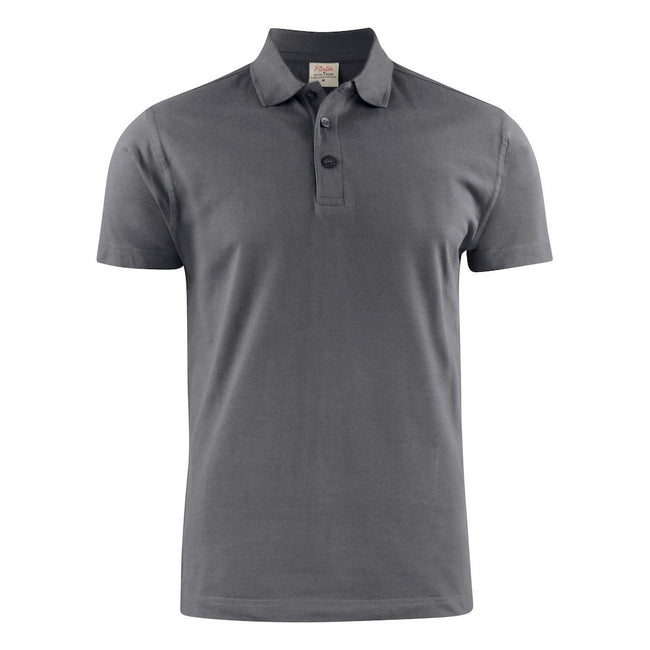 Steel Grey - Front - Printer Mens Surf RSX Polo Shirt