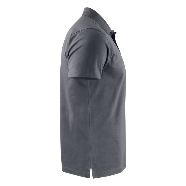 Steel Grey - Side - Printer Mens Surf RSX Polo Shirt