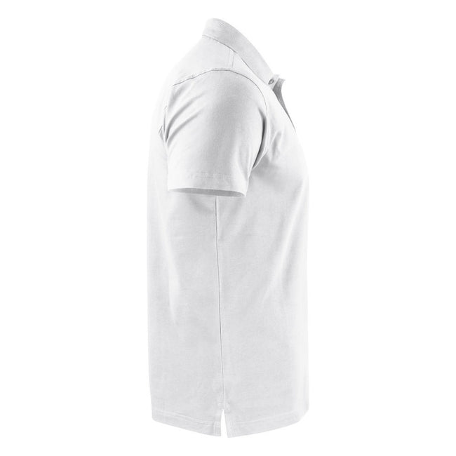White - Side - Printer Mens Surf RSX Polo Shirt