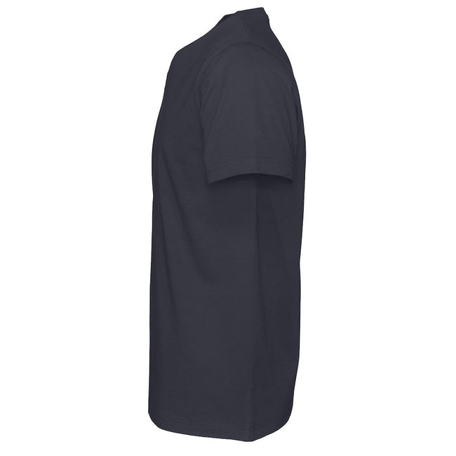 Navy - Lifestyle - Cottover Mens Plain V Neck T-Shirt