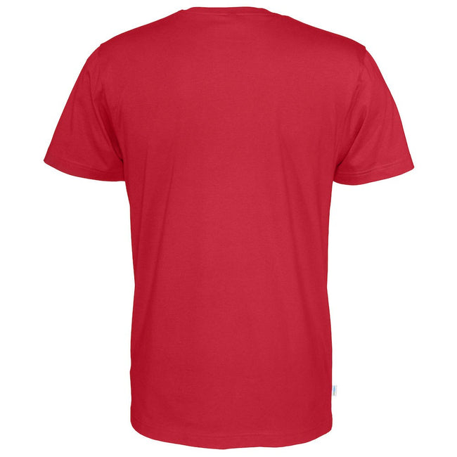 Red - Back - Cottover Mens Modern T-Shirt