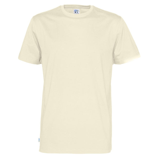 Off White - Front - Cottover Mens Modern T-Shirt