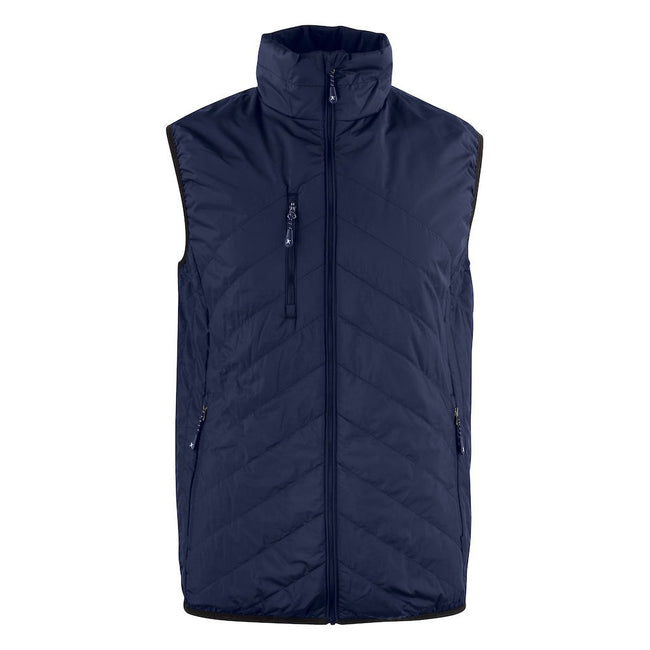 Navy - Front - James Harvest Mens Body Warmer